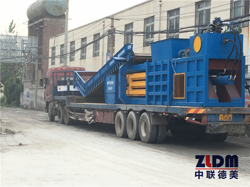 DM160型廢紙打包機發貨廬州